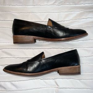 Madewell Frances Loafer - Black Leather